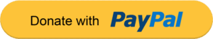 Yellow button with black text that reads "Donate with" followed by the blue and white PayPal logo.